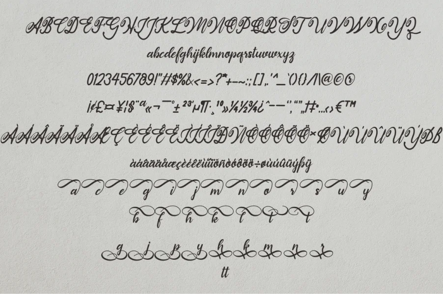 Sunbunny Font preview 9