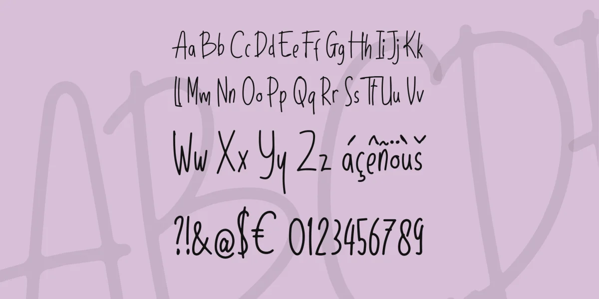 Sunday Holiday Font preview 4