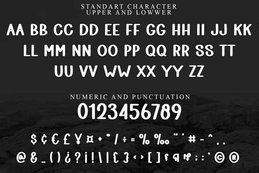 Sunday Walks Font preview 6