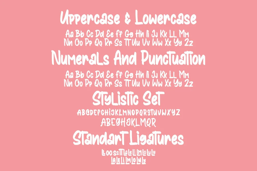 Sunkist Squash Font preview 2