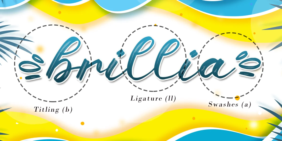 Sunny Brush Font preview 8
