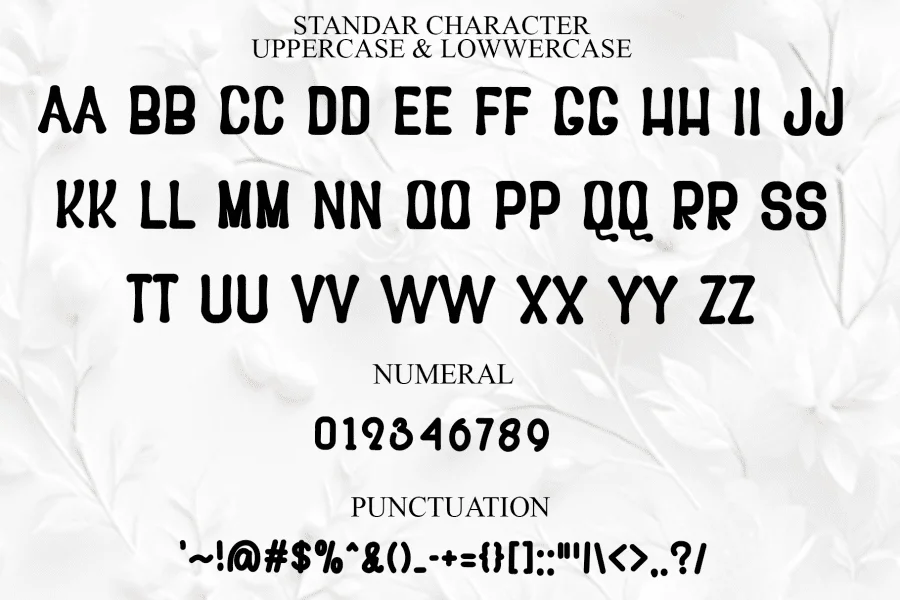 Sunny Mirage Font preview 7