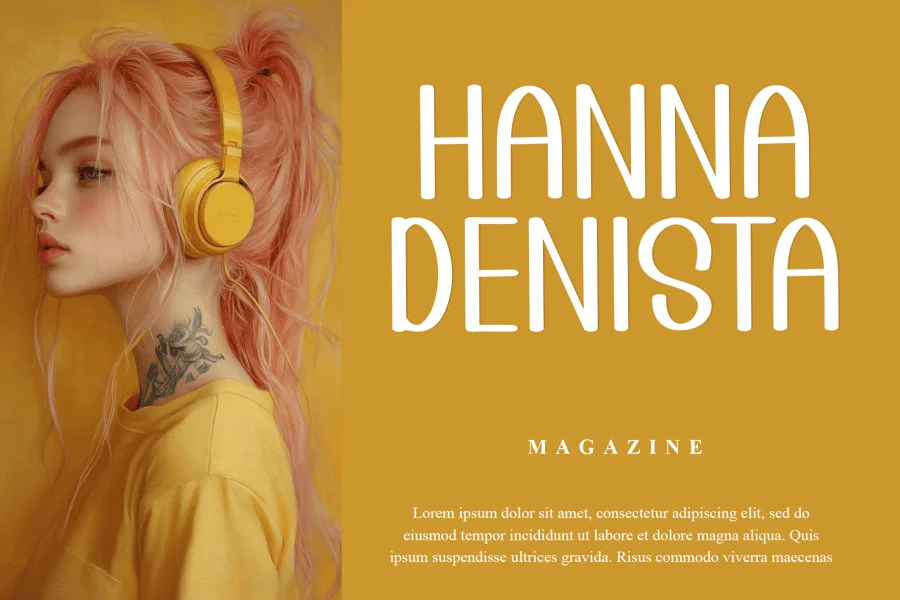 Sunset Today Font preview 2