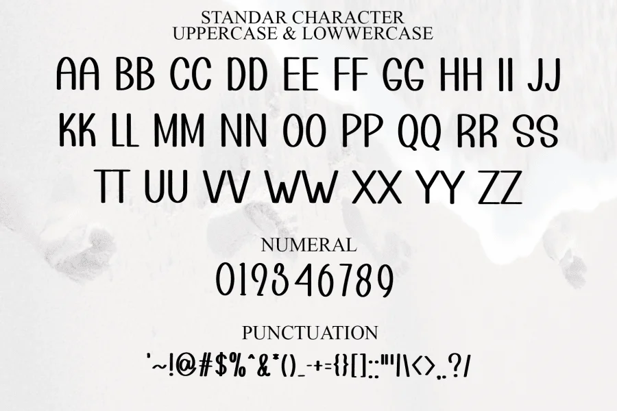 Sunset Today Font preview 7