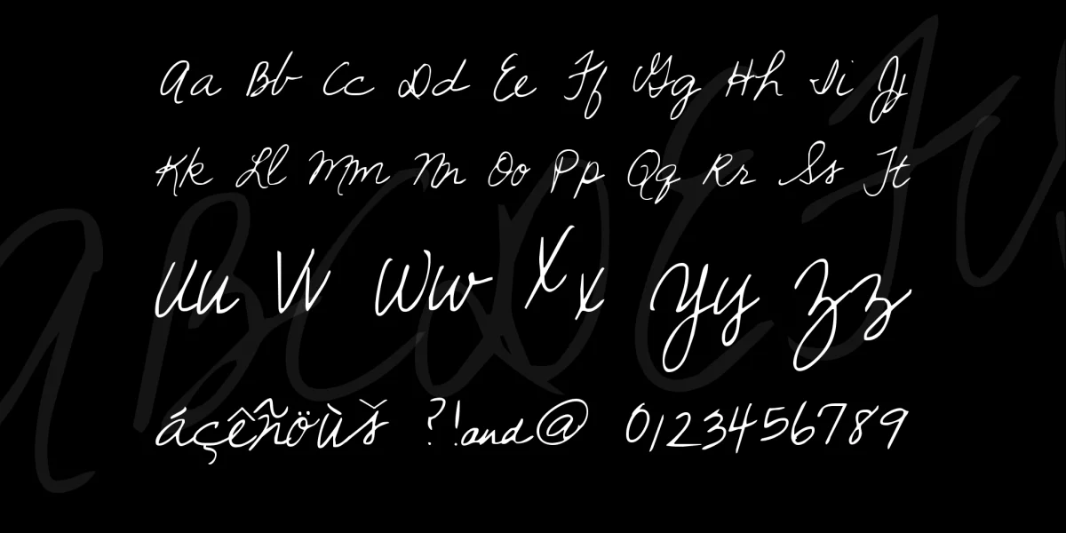 Sunshine In My Soul Font preview 4