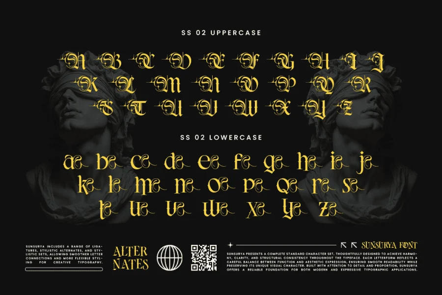 Sunsurya Font preview 8