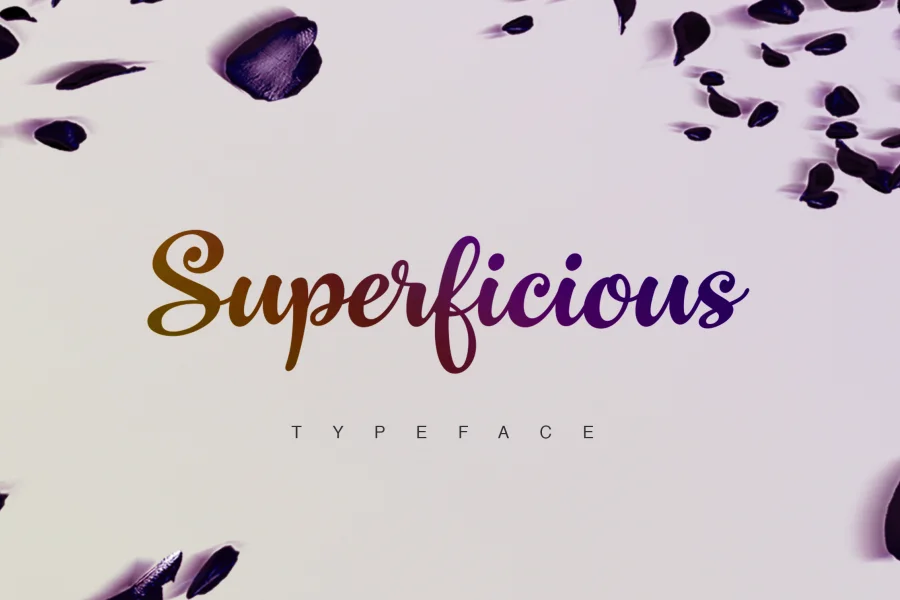 Superficious Font