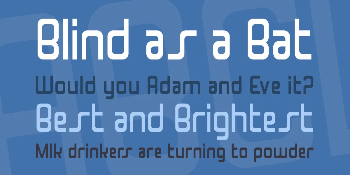 Superfly 2001 Font Family preview 2