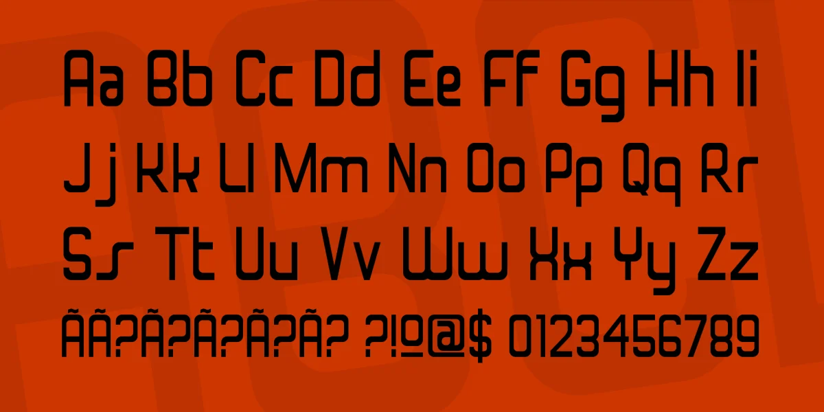 Superfly 2001 Font Family preview 3