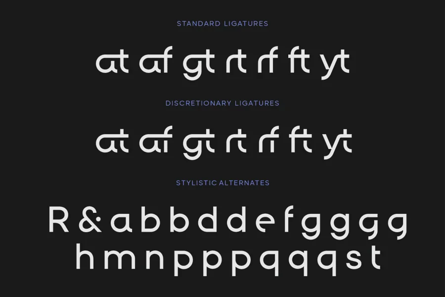 Surgena Personal use only Font preview 9