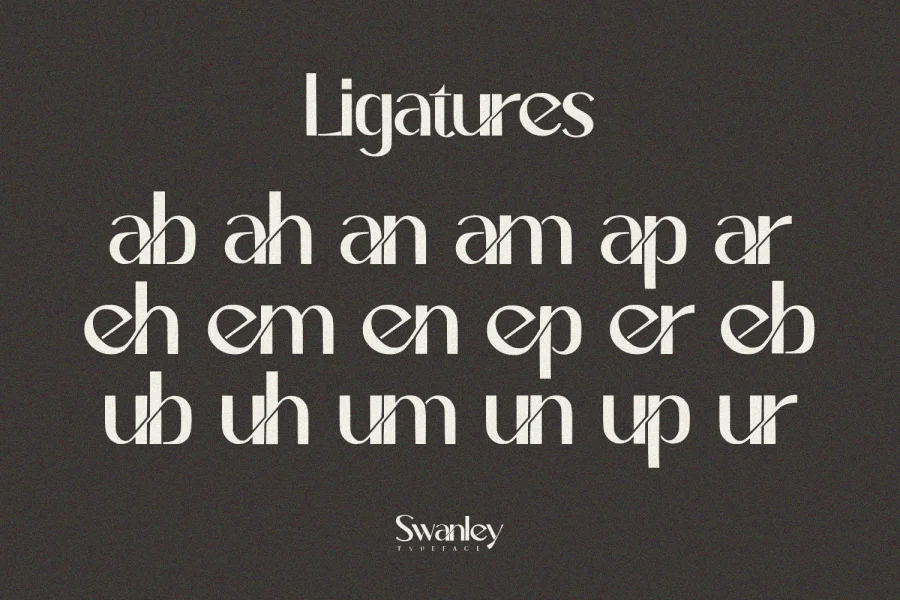 Swanley Free Font preview 4