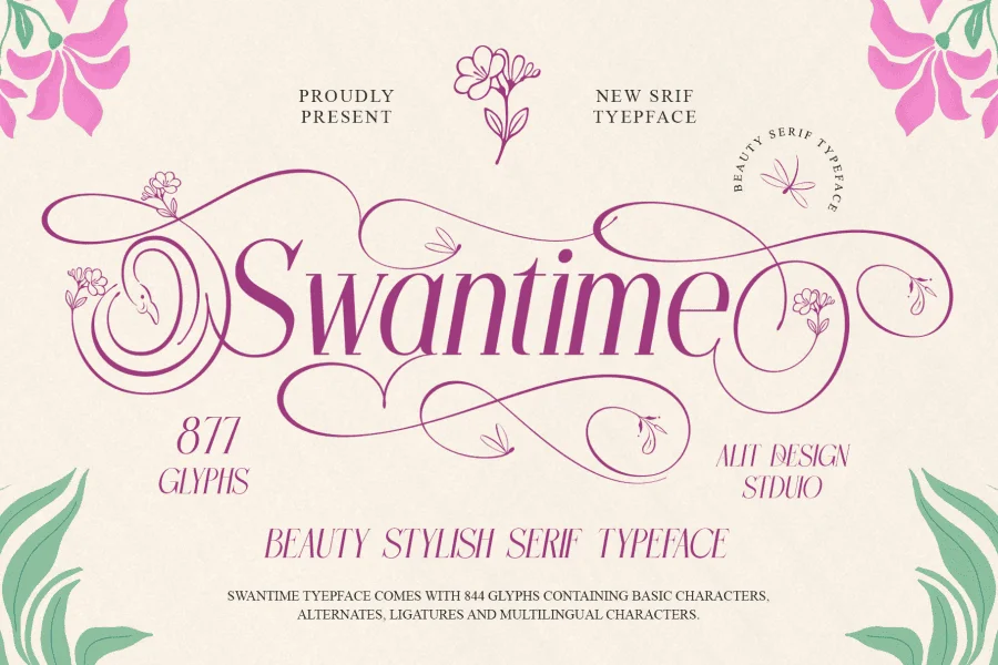 Swantime Font