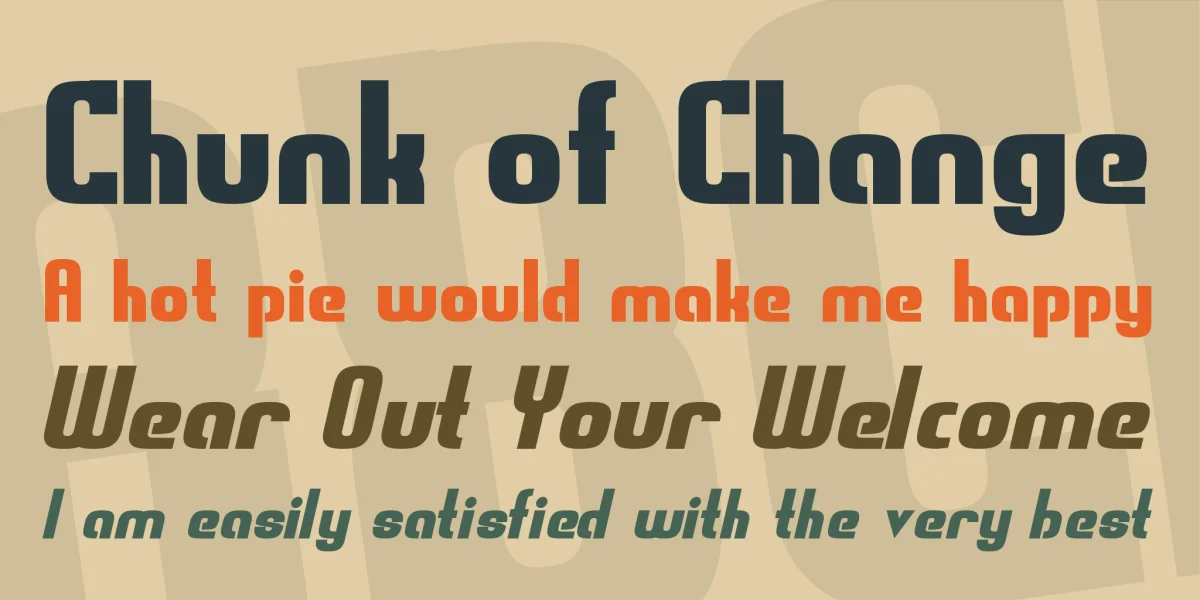 Sweden Funkis Font Family preview 2