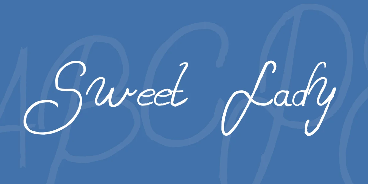 Sweet Lady Font