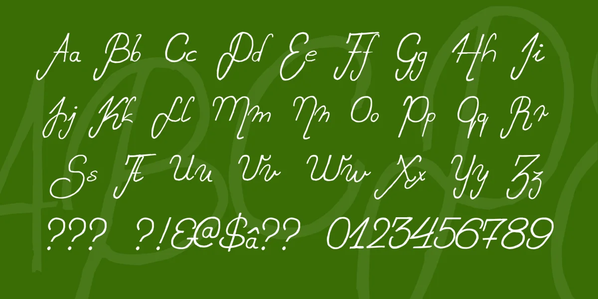 Sweet Lady Font preview 4