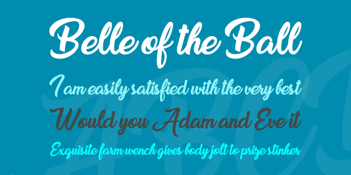 Sweet Sensations Personal Use Font preview 2