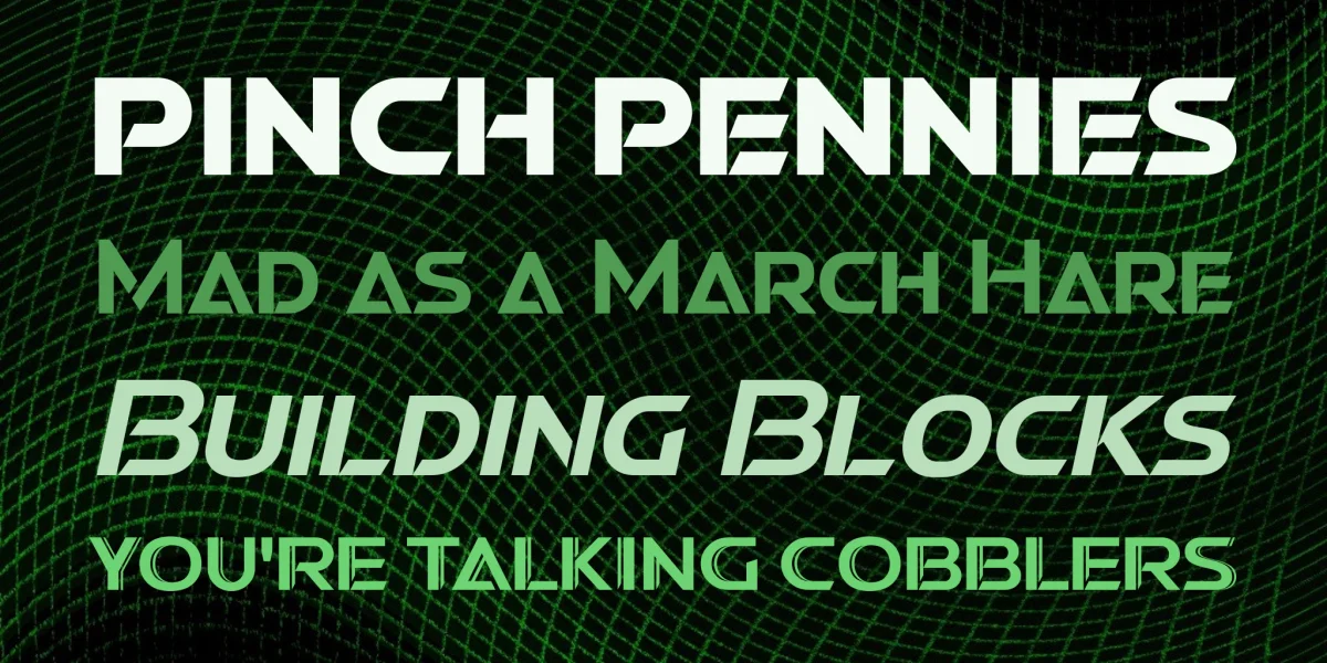Swera Demo Font Family preview 2