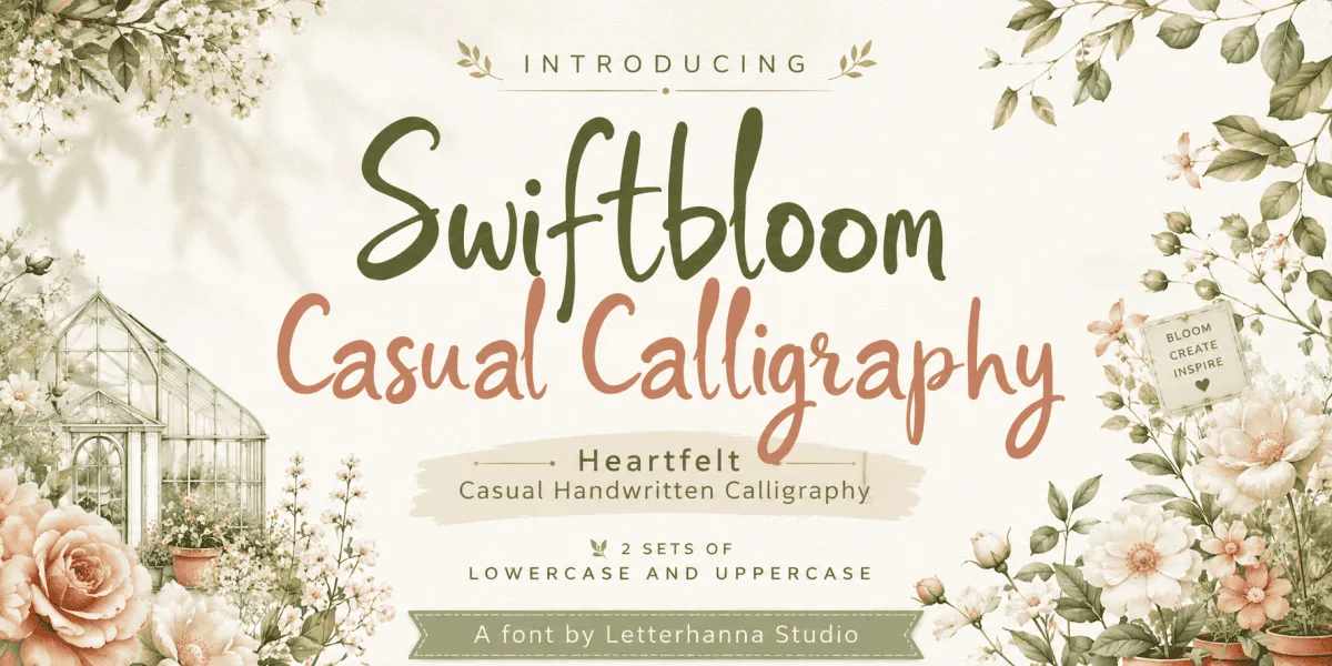 Swiftbloom Personal Use Font