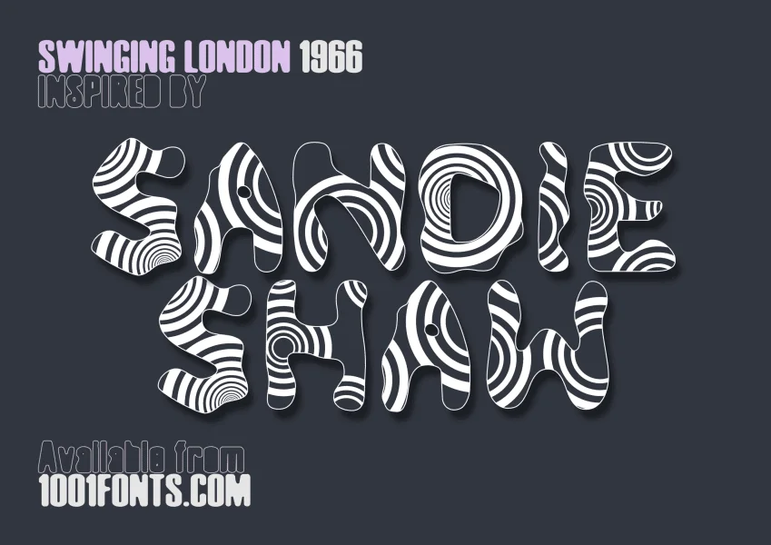 Swinging London 1966 Font Family preview 15