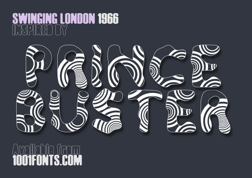 Swinging London 1966 Font Family preview 19