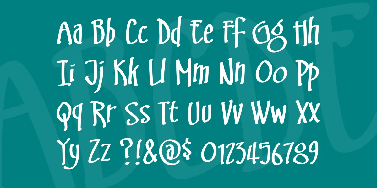 Swing Set BB Font preview 3