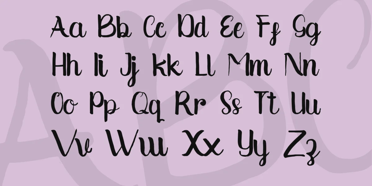 Syantic Font preview 4
