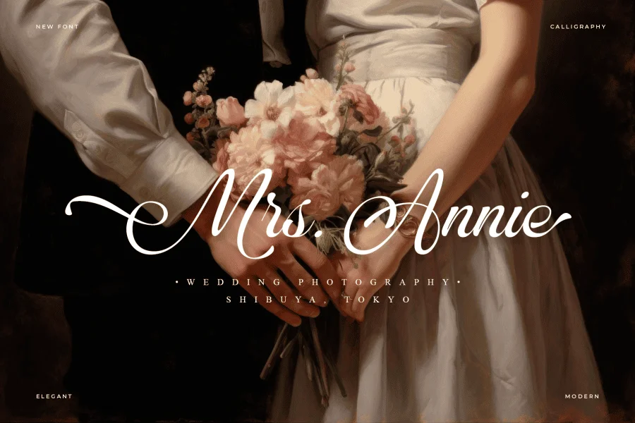 Symphonie Calligraphy DEMO Font preview 4