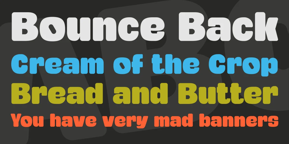 Tabardo Font preview 3