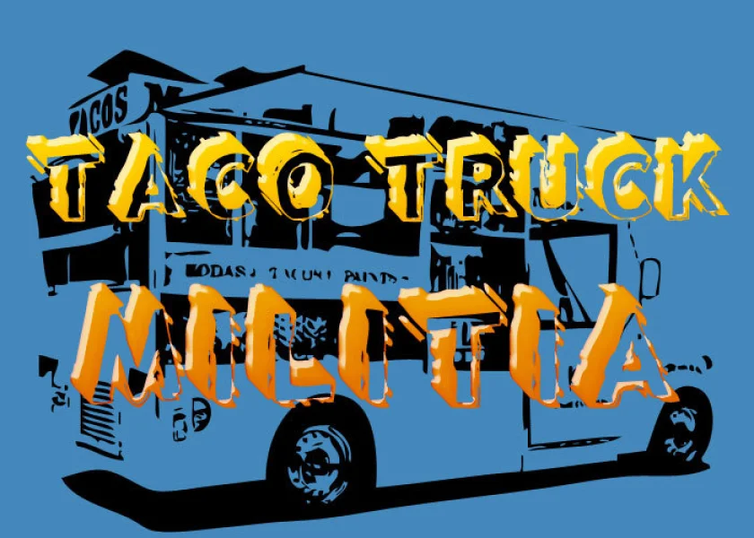 Taco Truck Militia Font