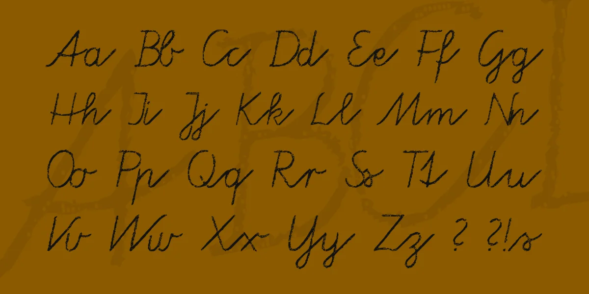 Tafelschrift Font preview 2
