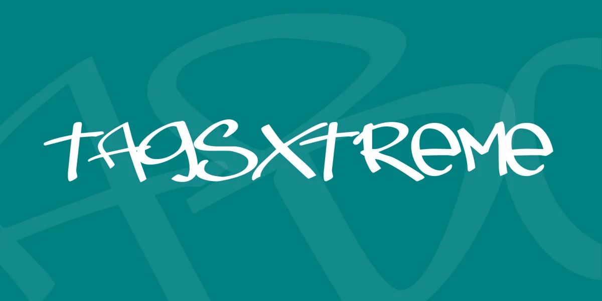 TagsXtreme Font