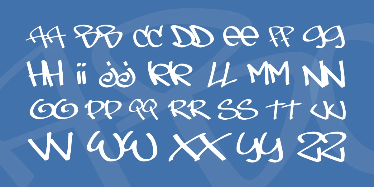 TagsXtreme Font preview 3