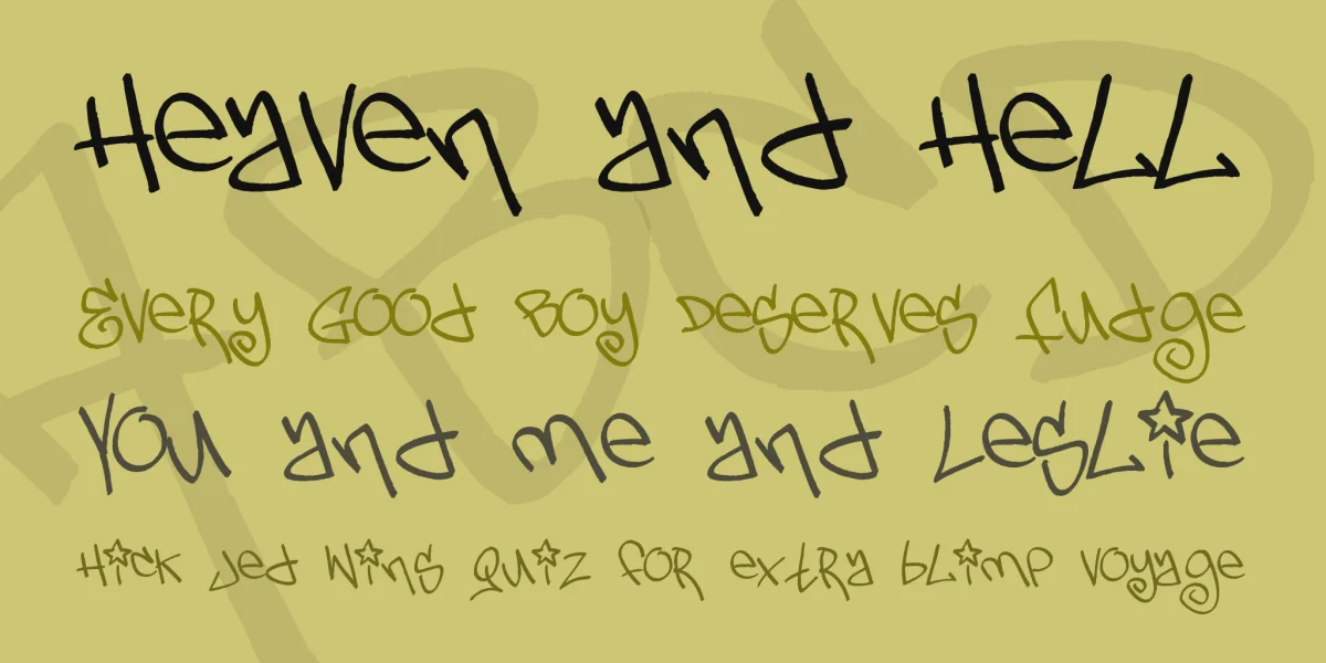 Tags Xtreme 2 Font preview 2