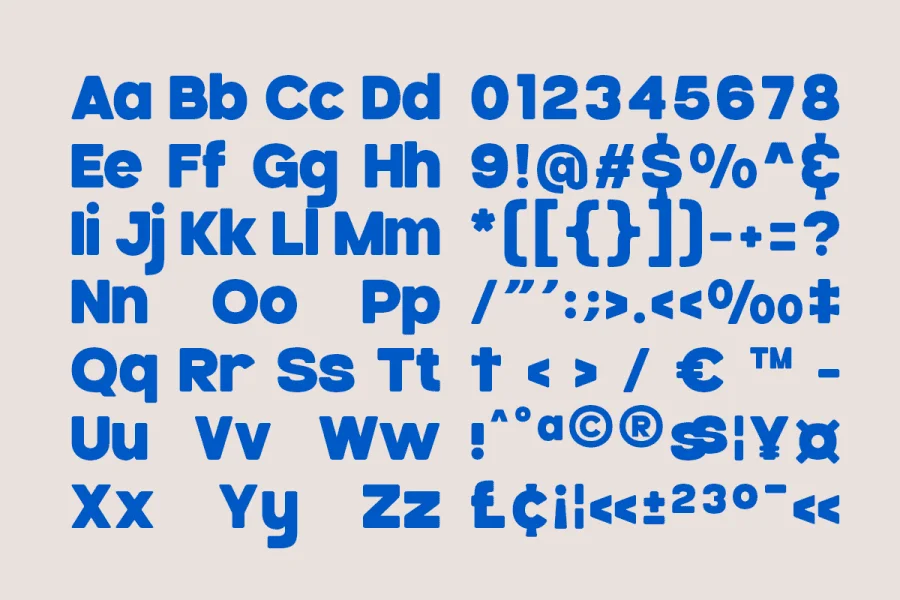Talina DEMO Font preview 5