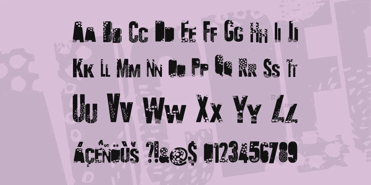Talvez Assim Font preview 2