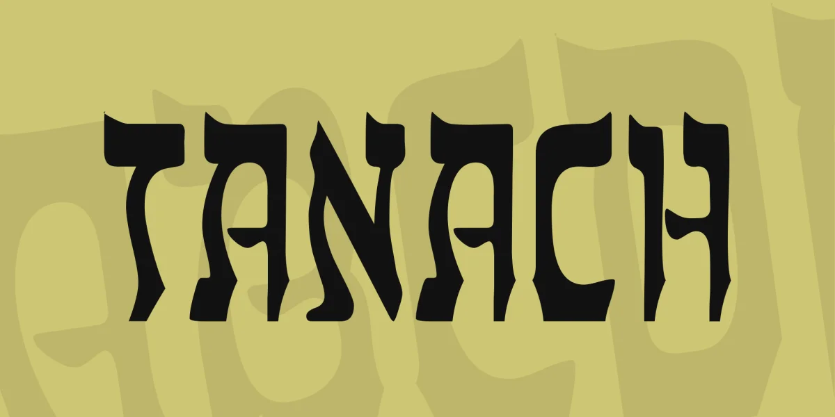Tanach Font