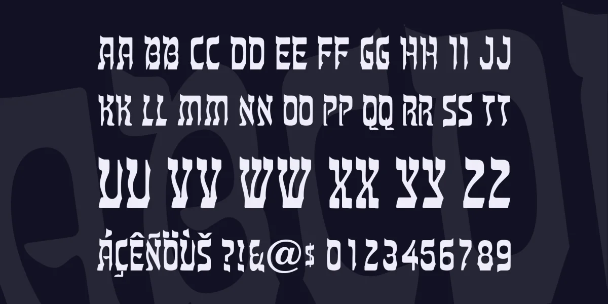 Tanach Font preview 3