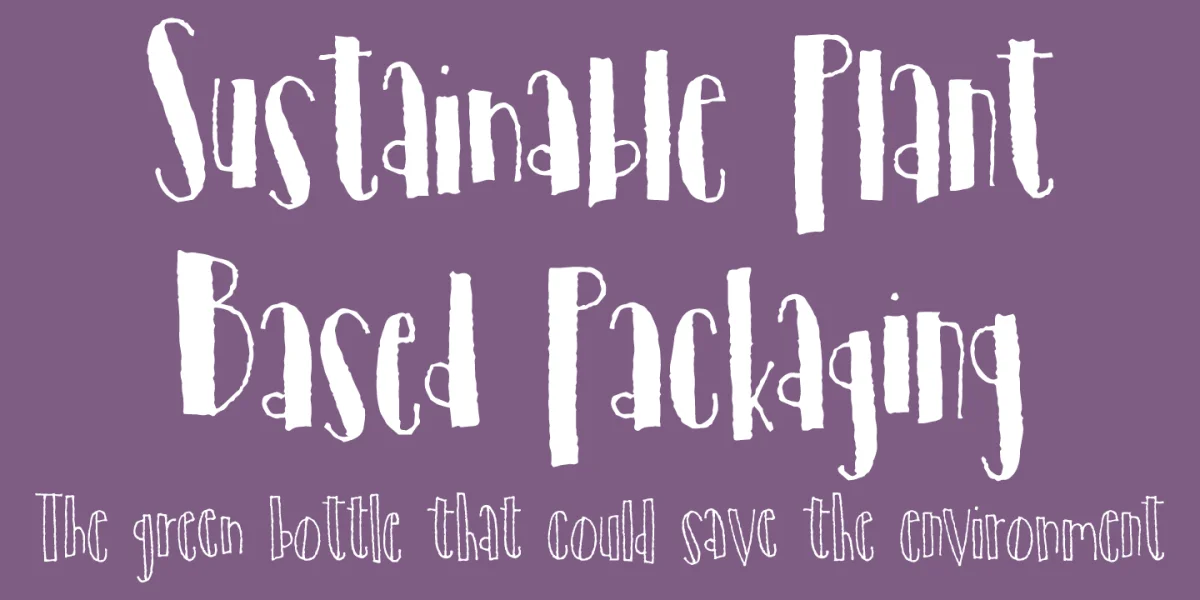 Tantamount DEMO Font preview 3