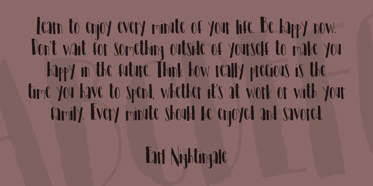 Tantamount DEMO Font preview 4