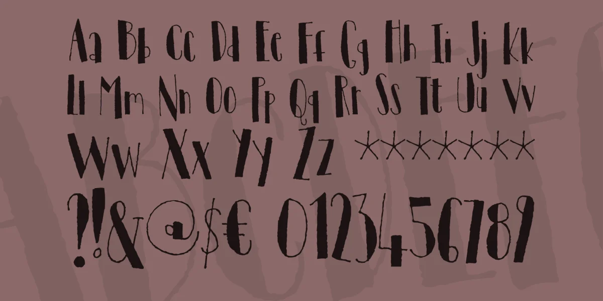 Tantamount DEMO Font preview 5
