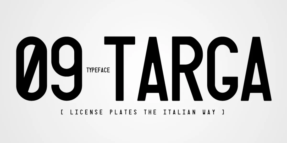 Targa Font Family