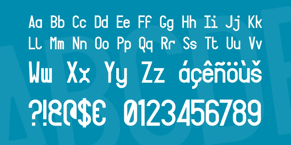 Targa Font Family preview 4