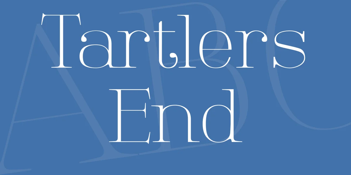 Tartlers End Font