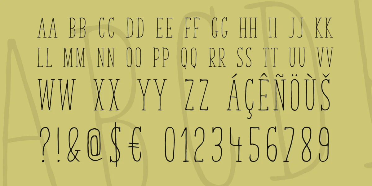 Tasty Birds Font Family preview 4