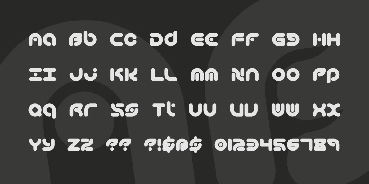 Technique Font Family preview 3