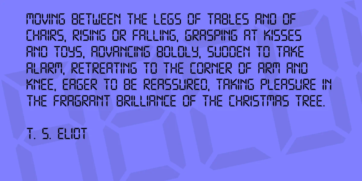 Technology Font Family preview 3