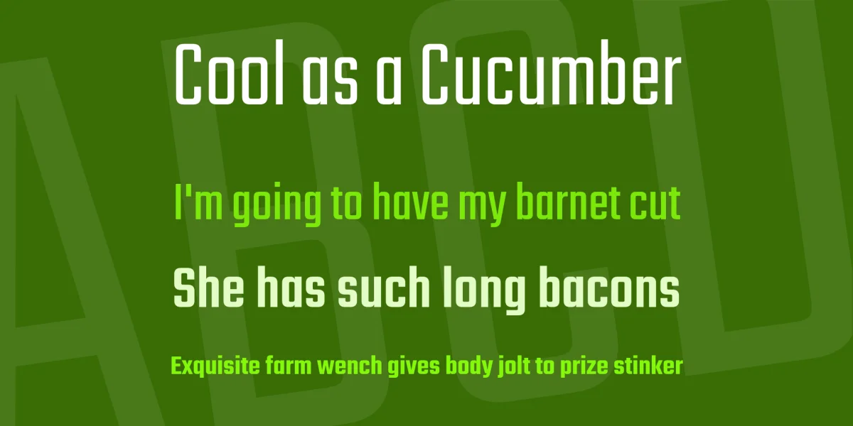 Teko Font Family preview 2