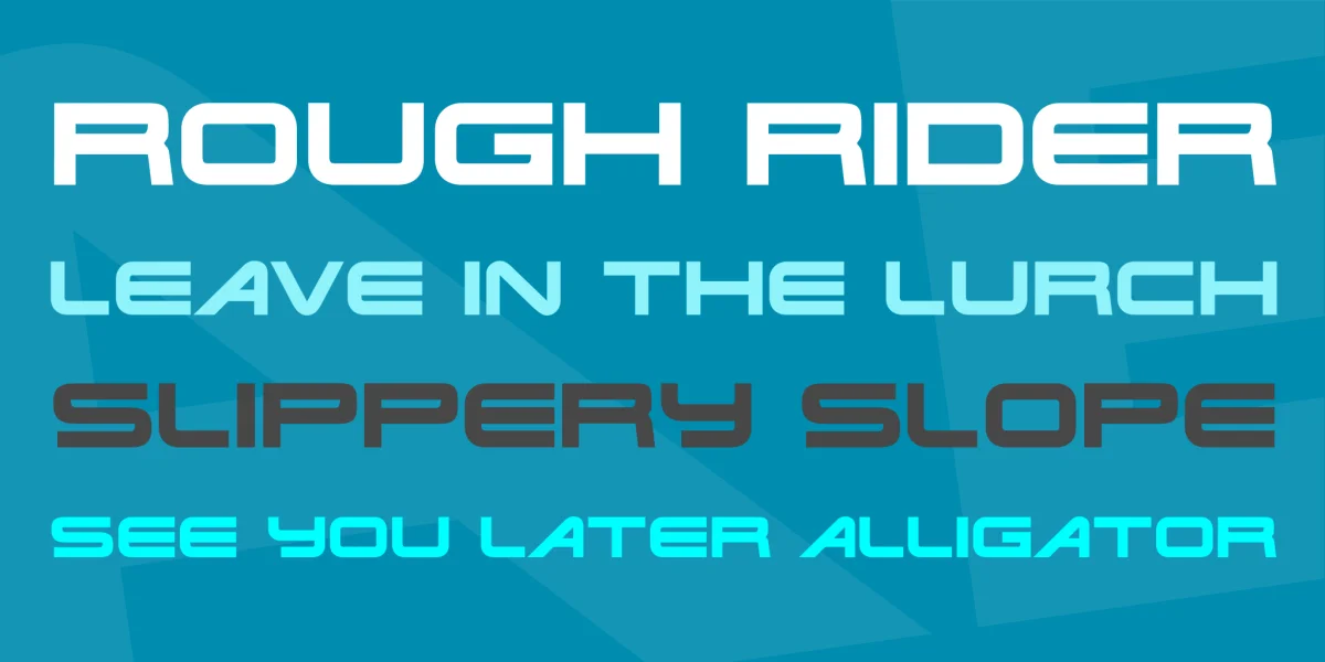 Terminator Real NFI Font preview 2