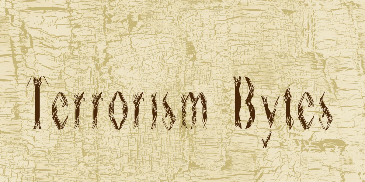 Terrorism Bytes Font