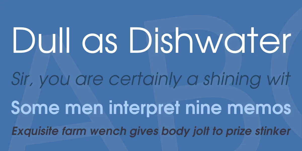 TeX Gyre Adventor Font Family preview 2